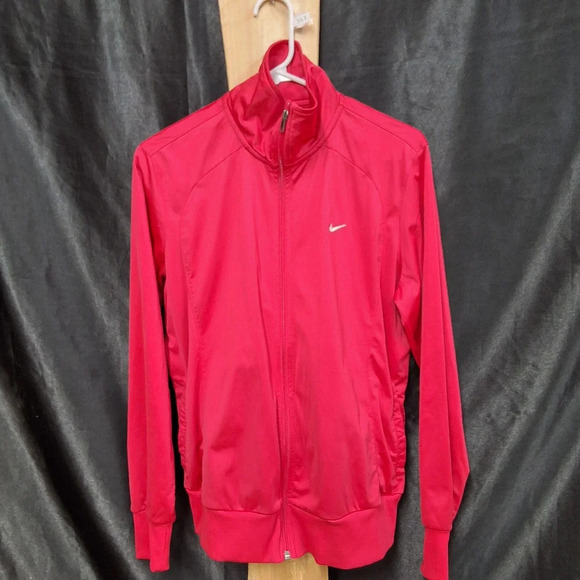 Nike Hot Pink FULL ZIP Cowl Neck Sweater - Picture 12 of 12